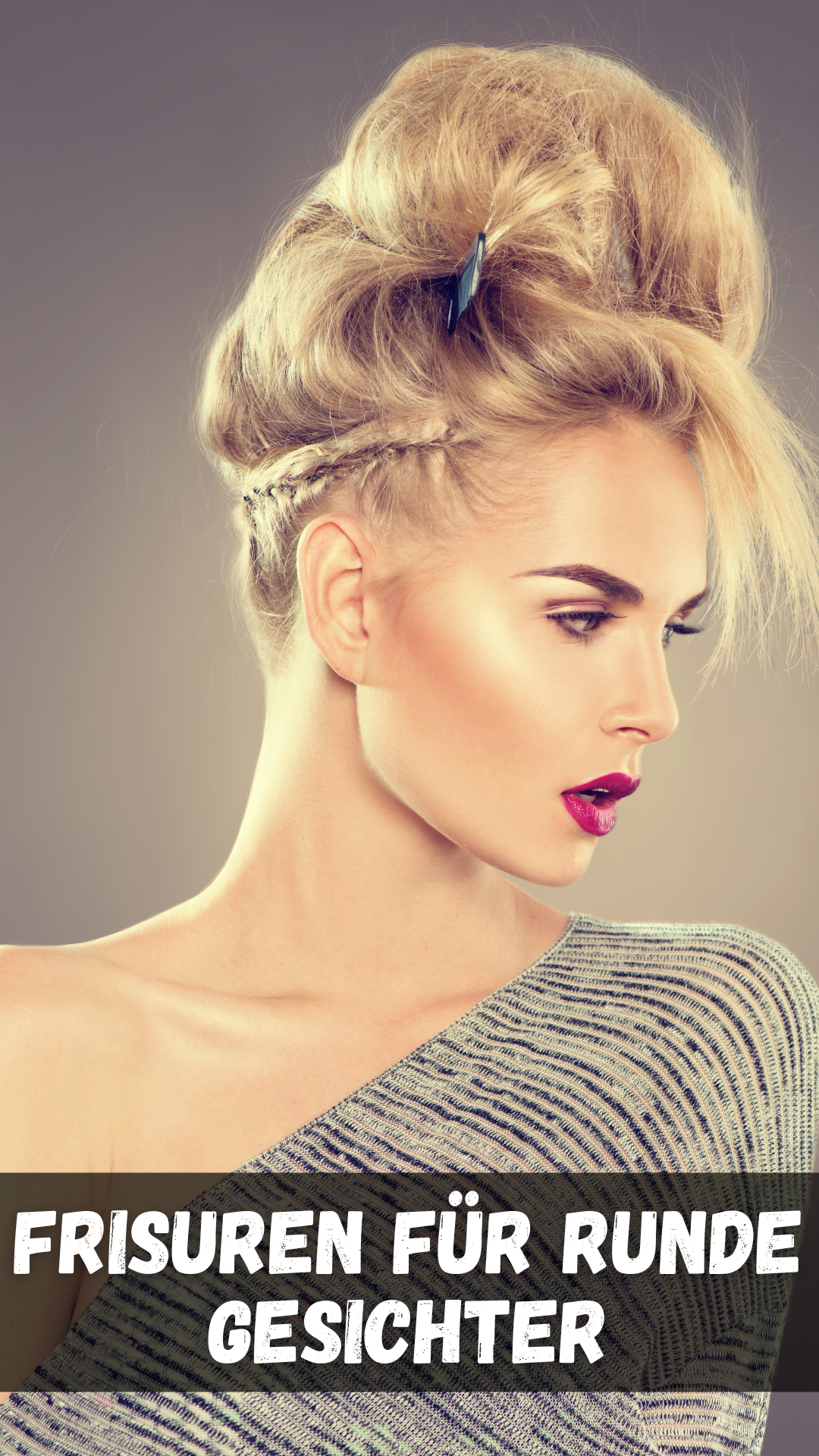 Frisuren für runde Gesichter