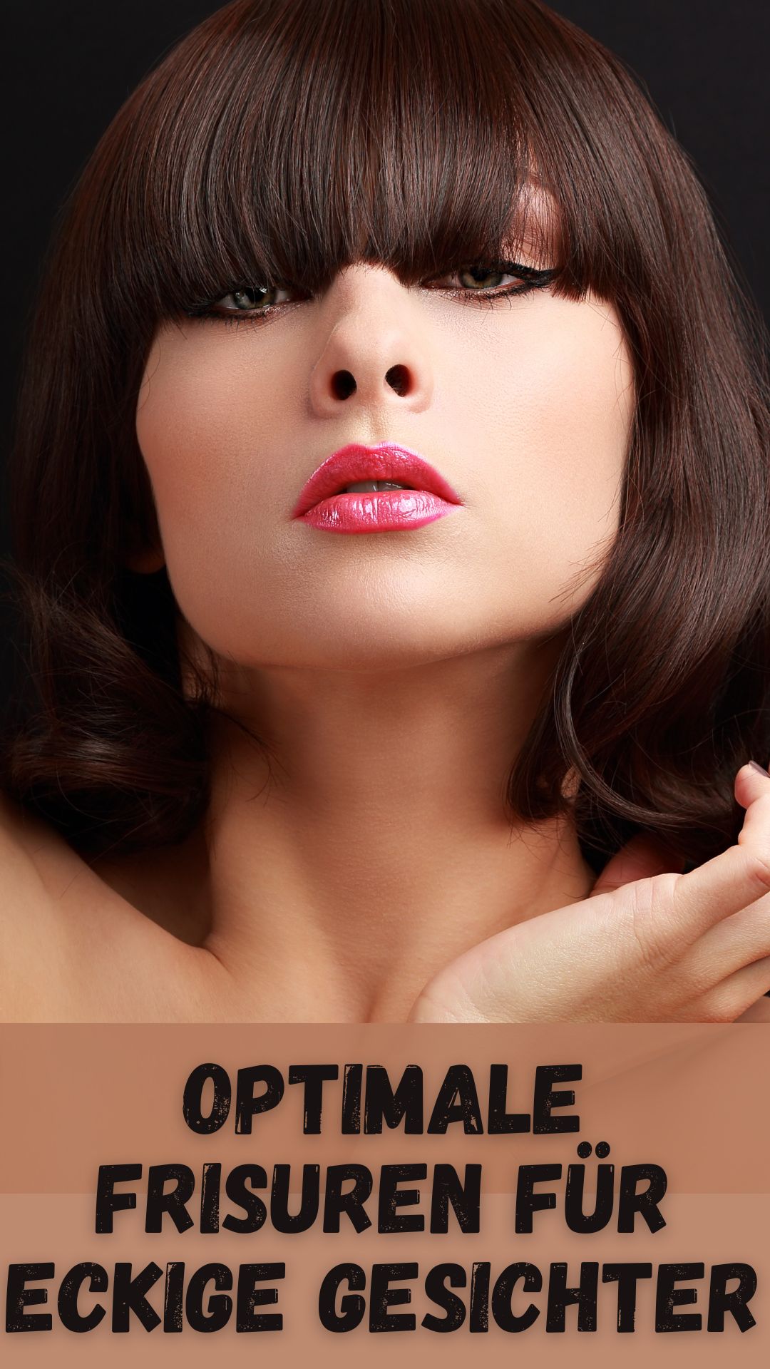 Optimale Frisuren für Eckige Gesichter