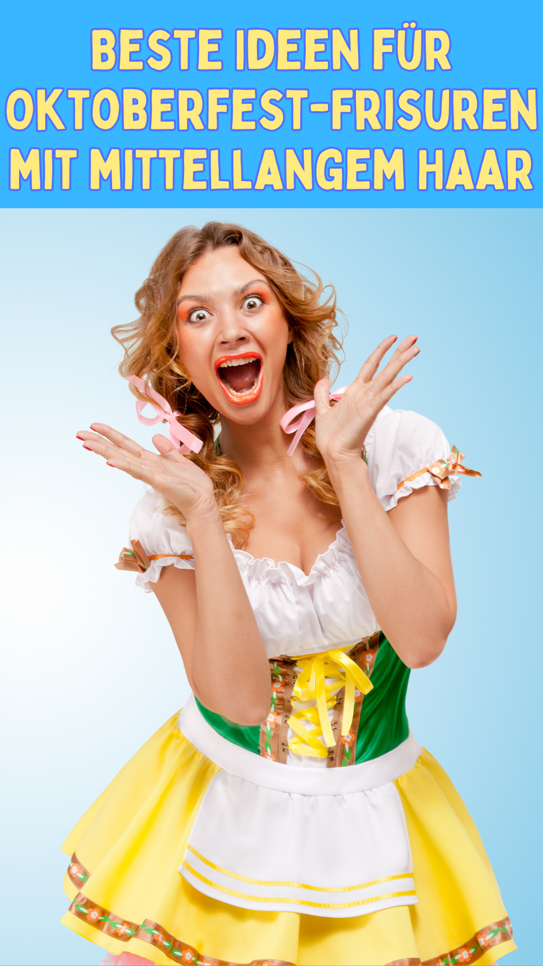 Beste Ideen für Oktoberfest-Frisuren mit mittellangem Haar