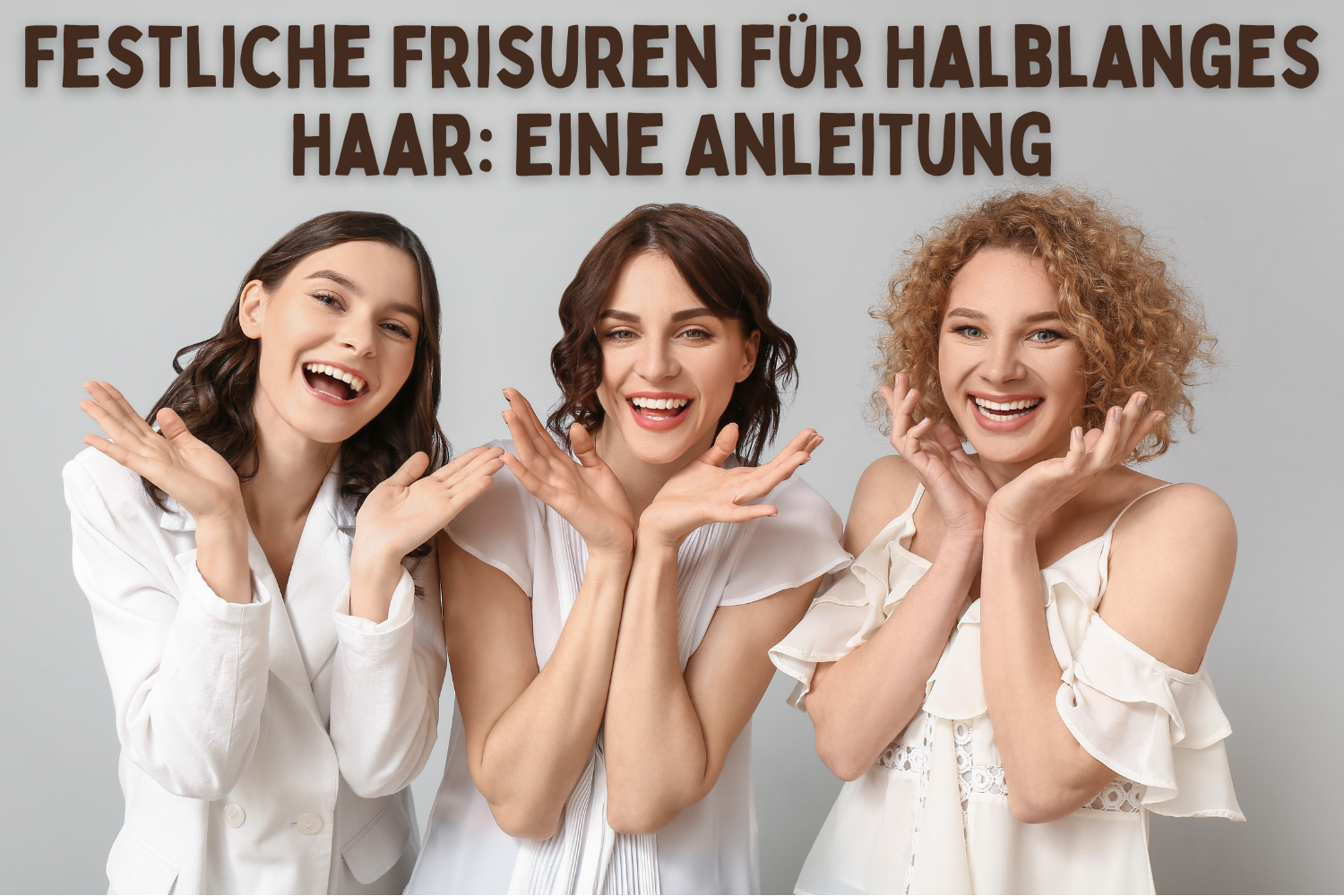 Festliche Frisuren für Halblanges Haar: Eine Anleitung