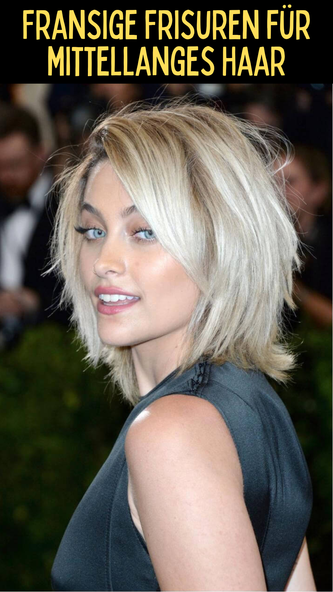 Fransige Frisuren für mittellanges Haar: Ein trendiger Blickfang ...