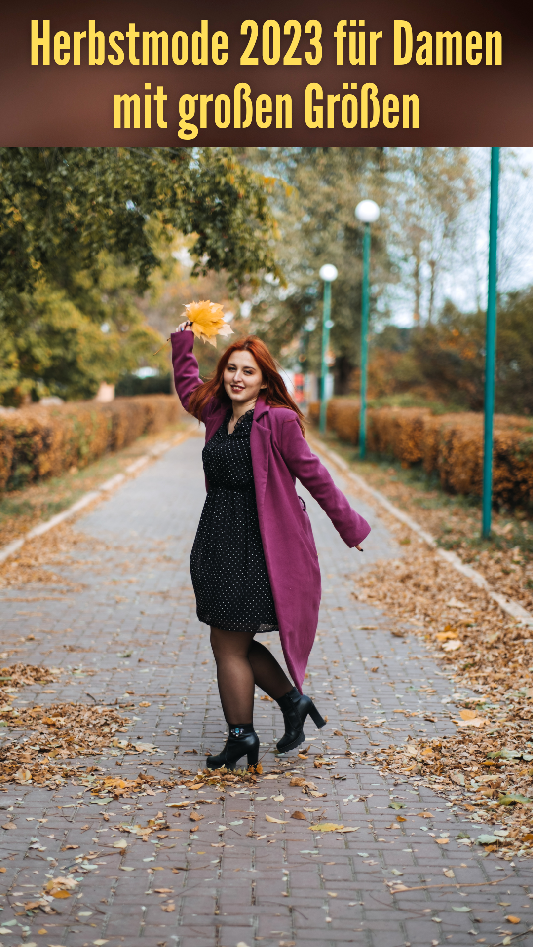 Herbstmode 2023 für Damen mit großen Größen