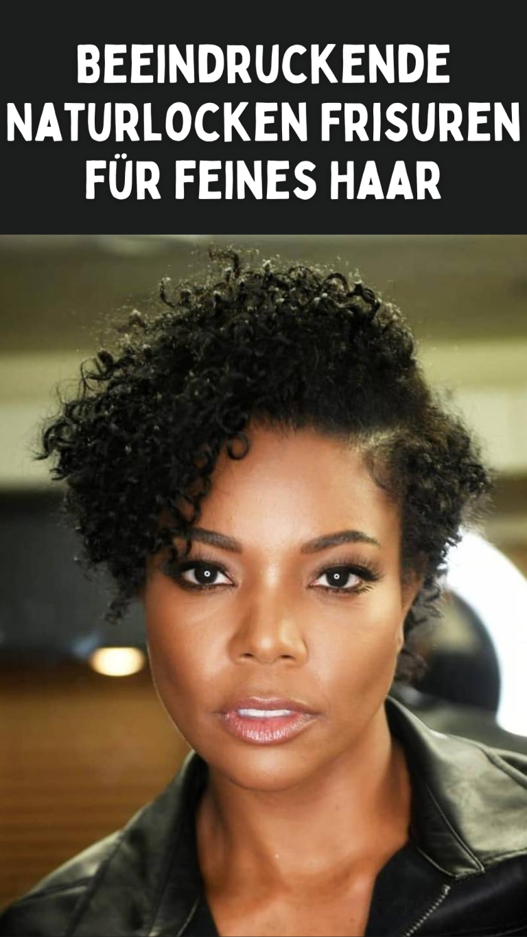 Beeindruckende Naturlocken Frisuren für feines Haar Frisur Ideen