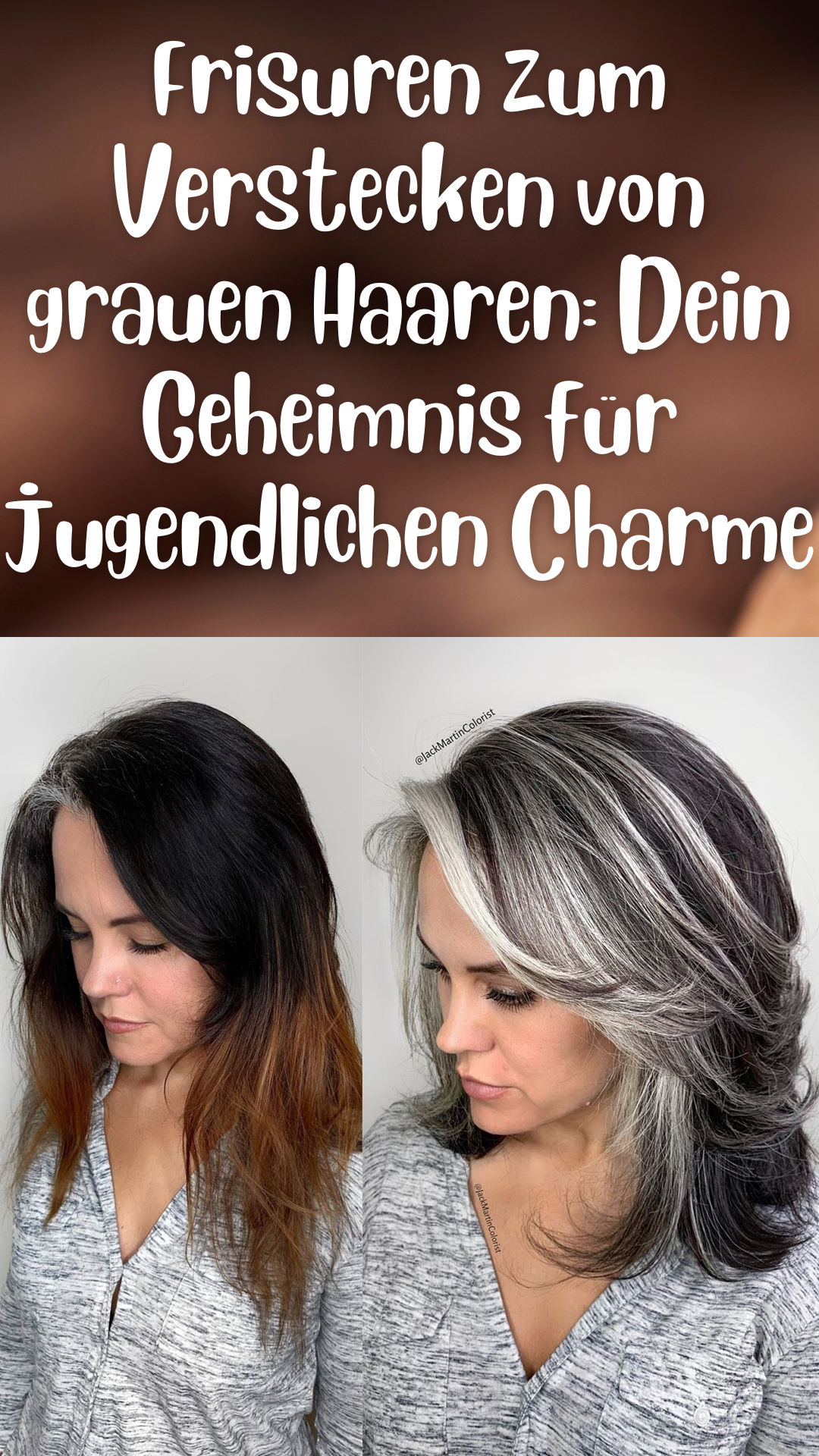 Frisuren zum Verstecken von grauen Haaren: Dein Geheimnis für jugendlichen Charme