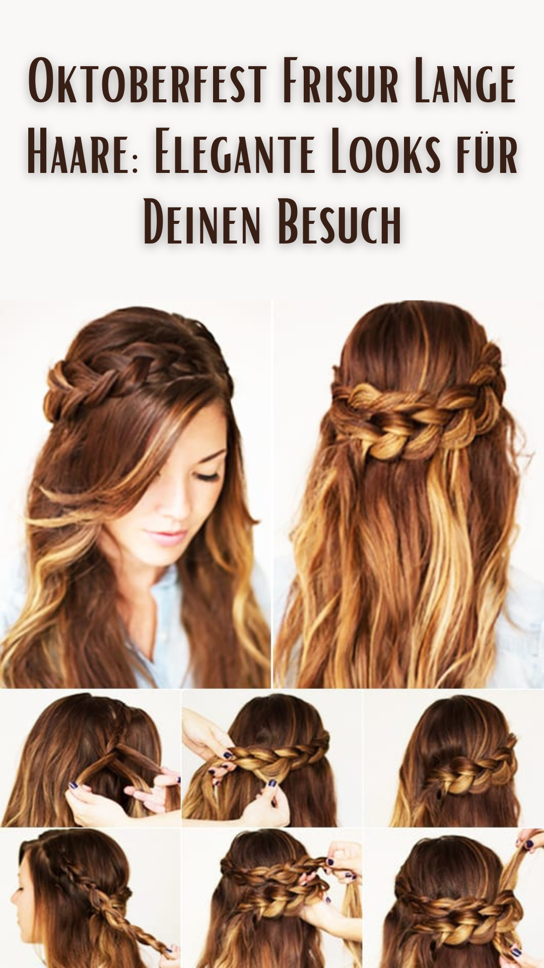 Oktoberfest Frisur Lange Haare: Elegante Looks für Deinen Besuch