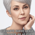 Entdecken Sie Elegante Kurze Graue Frisuren Ab 60 für Dünnes Haar: Ihr Ultimativer Guide zu Stil und Pflege