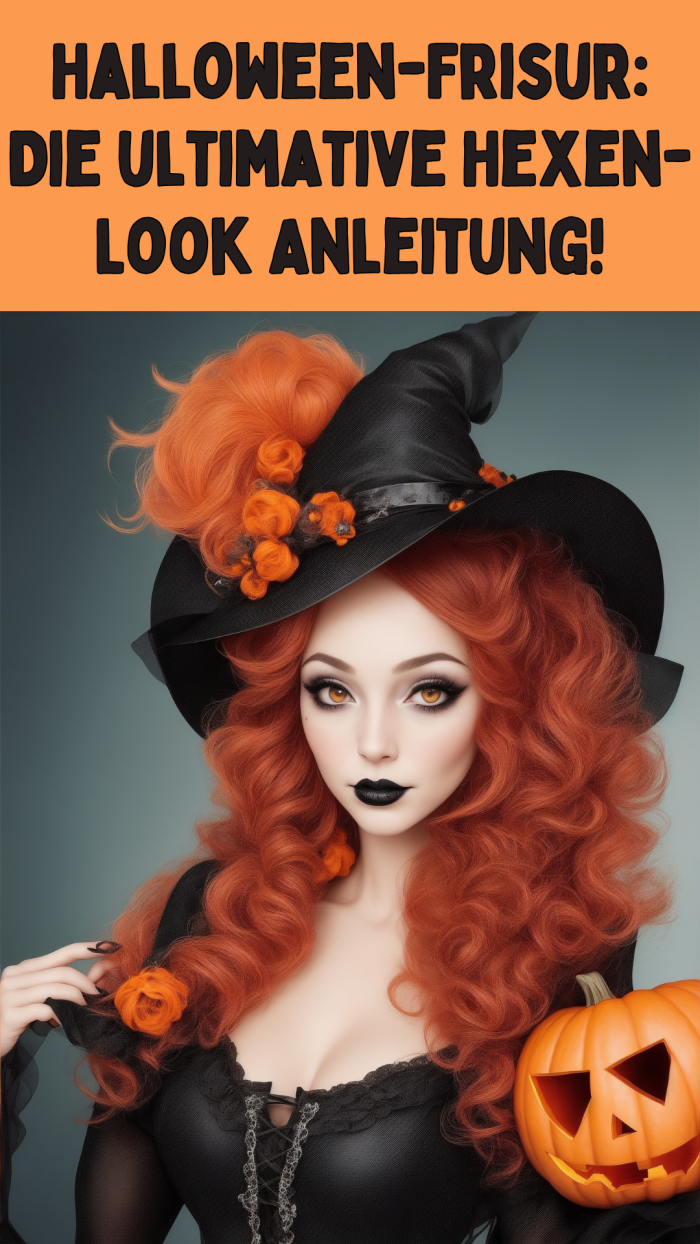 Halloween-Frisur Die ultimative Hexen-Look Anleitung!