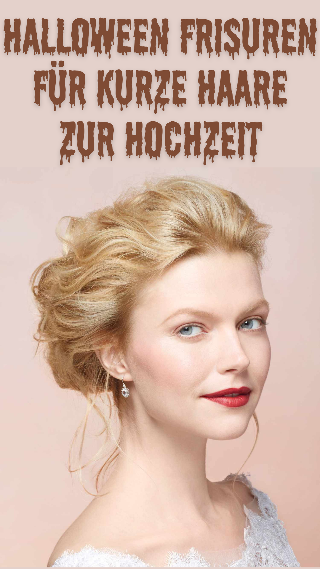 Halloween Frisuren für Kurze Haare zur Hochzeit