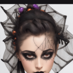 Halloween Frisur mit Spinne: Schritt-für-Schritt Anleitung zum perfekten Look