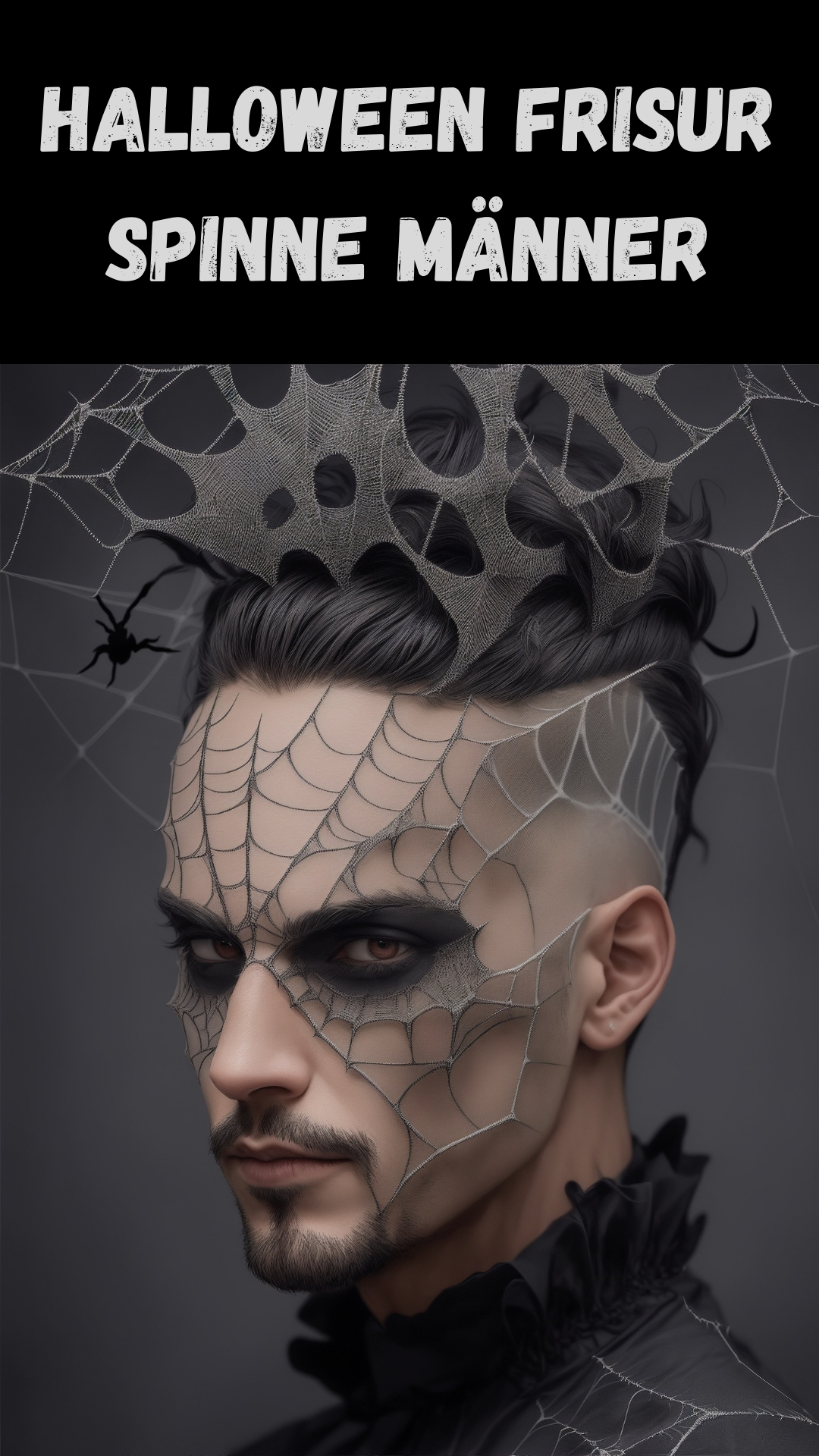 Halloween-Frisuren: Die Spinne – Ein Trend für Männer! Halloween-Frisuren: Die Spinne – Ein Trend für Männer!