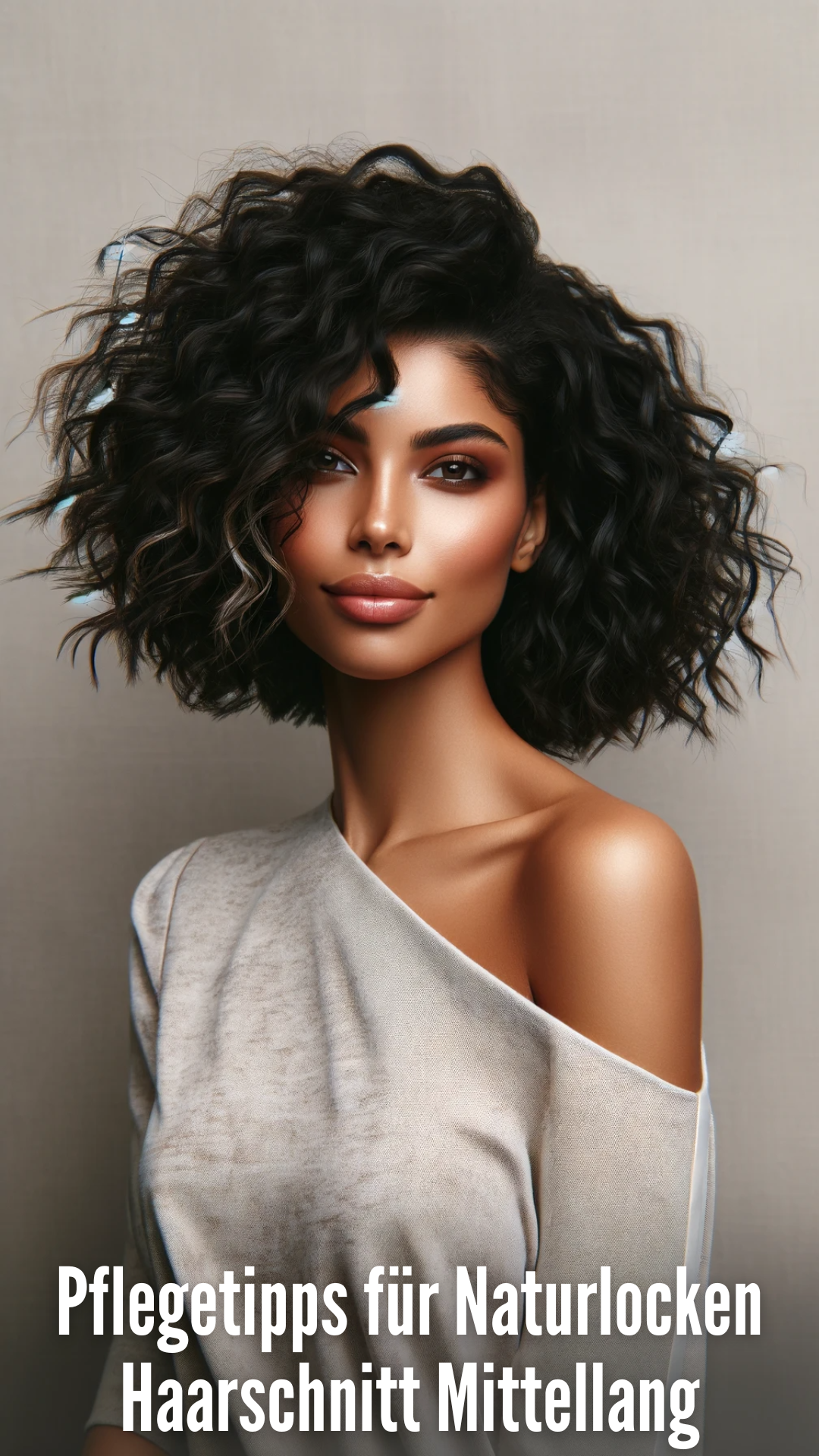 Pflegetipps für Naturlocken Haarschnitt Mittellang