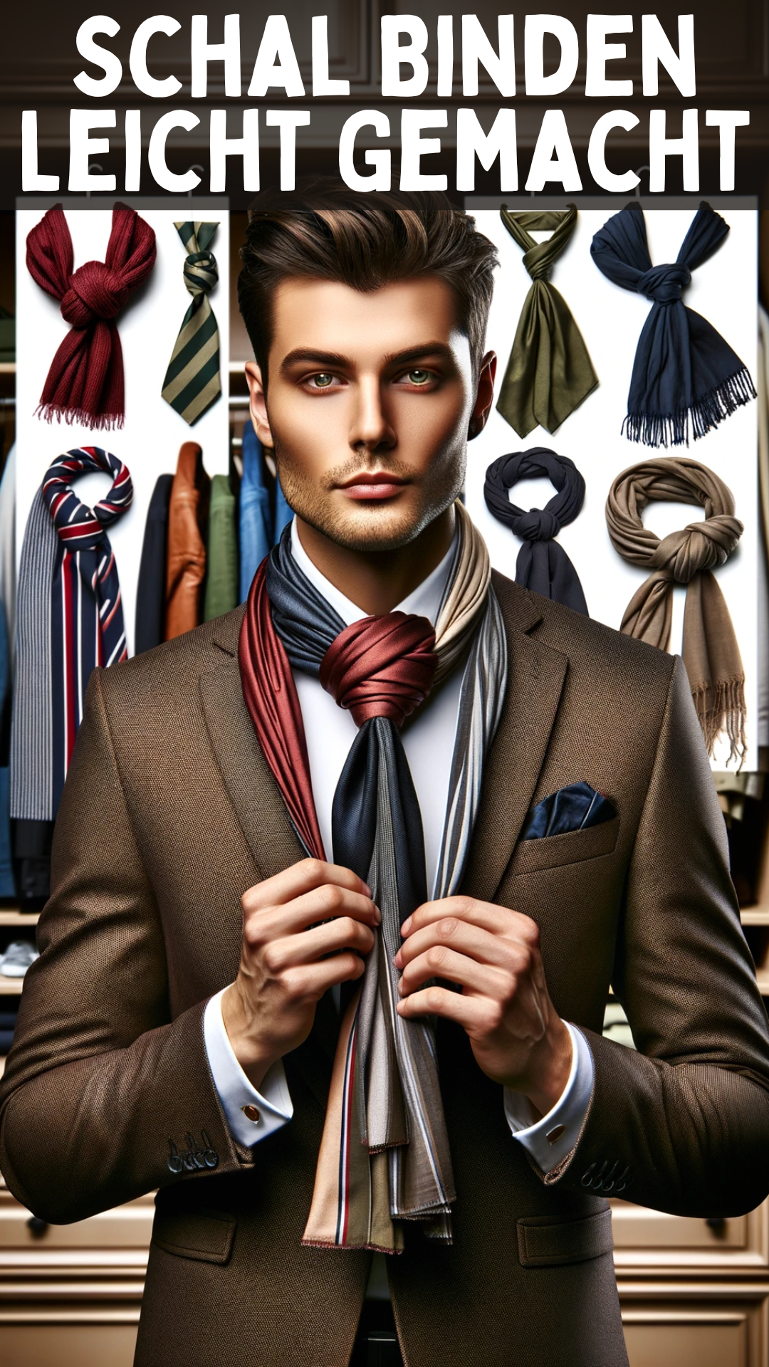Schal Binden Leicht Gemacht