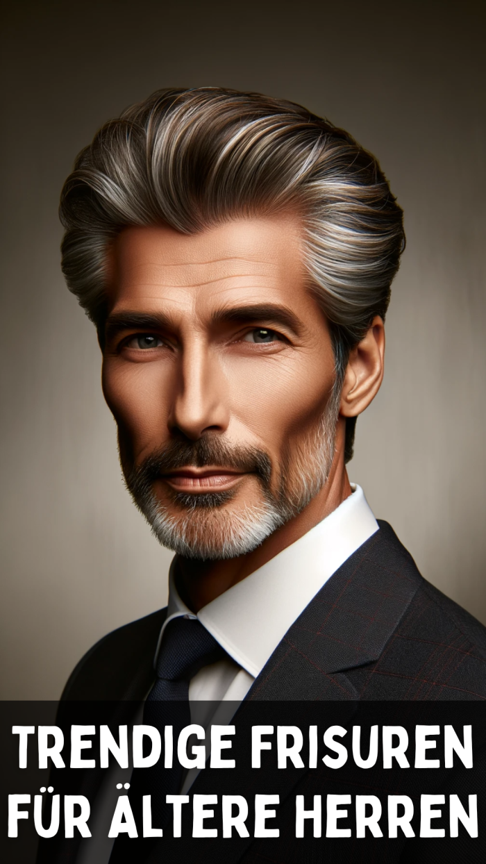 Trendige Frisuren für Ältere Herren