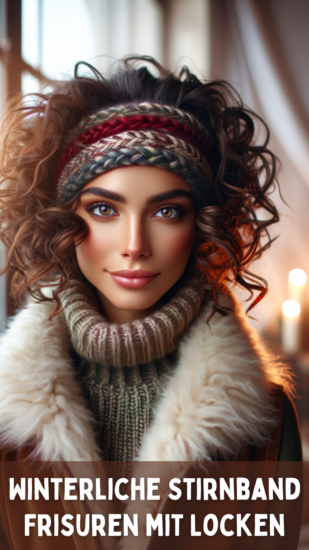 Winterliche Stirnband-Frisuren mit Locken: Ein Trend, der Herzen erwärmt!