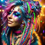 Die Heißesten Rave Frisuren – Dein Guide für einen Unvergesslichen Party-Look