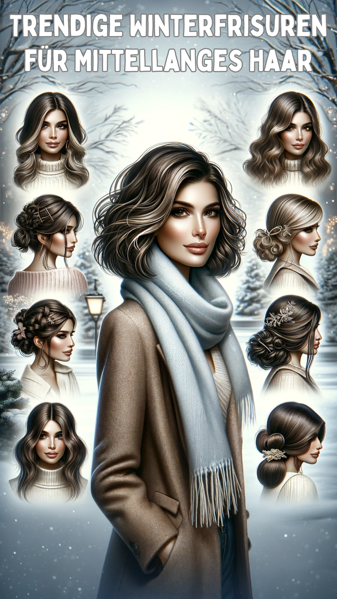 Trendige Winterfrisuren für Mittellanges Haar – Entdecken Sie Ihre Perfekte Frisur