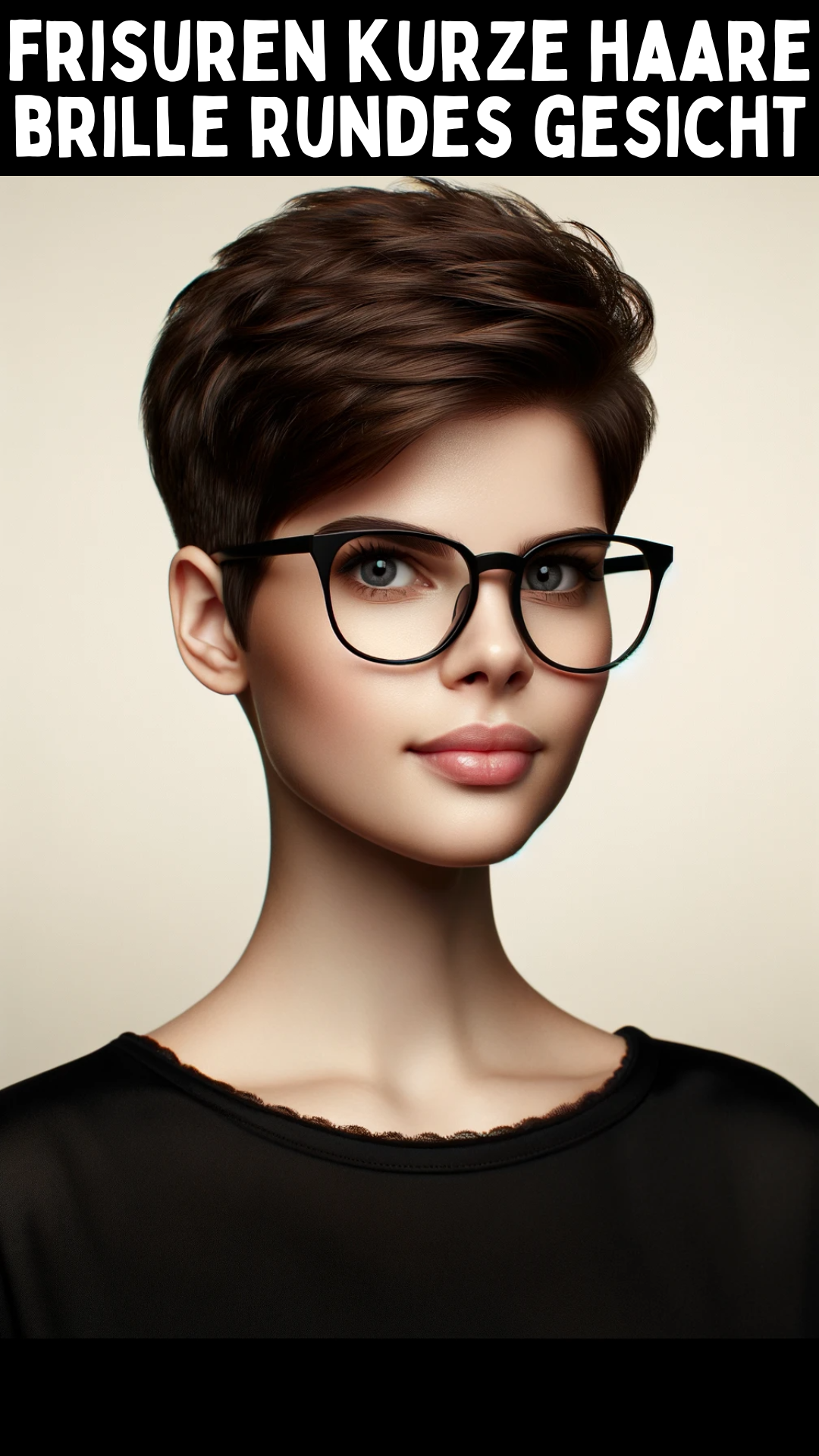 Die besten Frisuren für kurze Haare und Brillenträger mit rundem Gesicht: Ein umfassender Style-Guide
