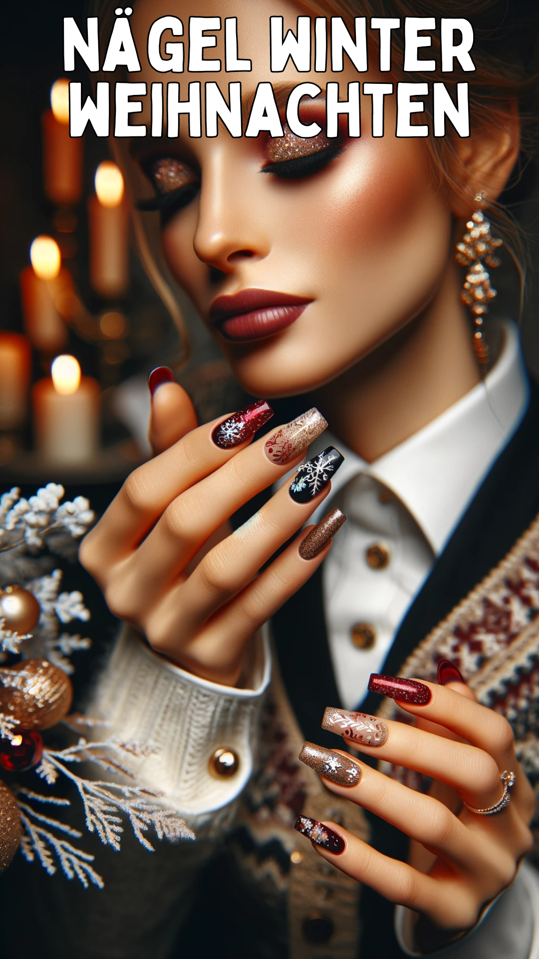 Festliche Nägel für den Winter und Weihnachten – So Gelingt der Perfekte Festtagslook! Festliche Nägel für den Winter und Weihnachten – So Gelingt der Perfekte Festtagslook!