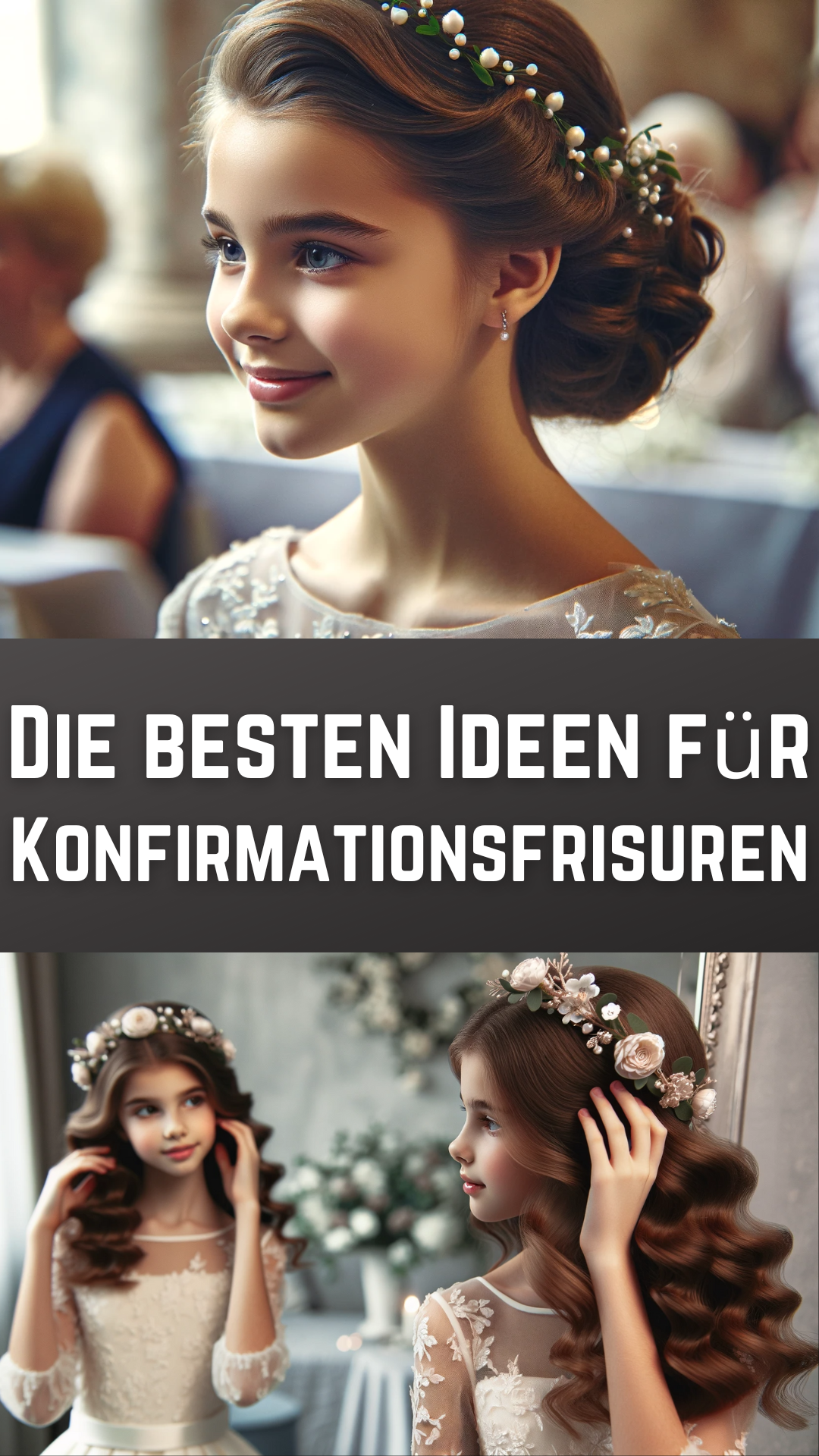 Die besten Ideen für Konfirmationsfrisuren – So strahlst du an deinem großen Tag!