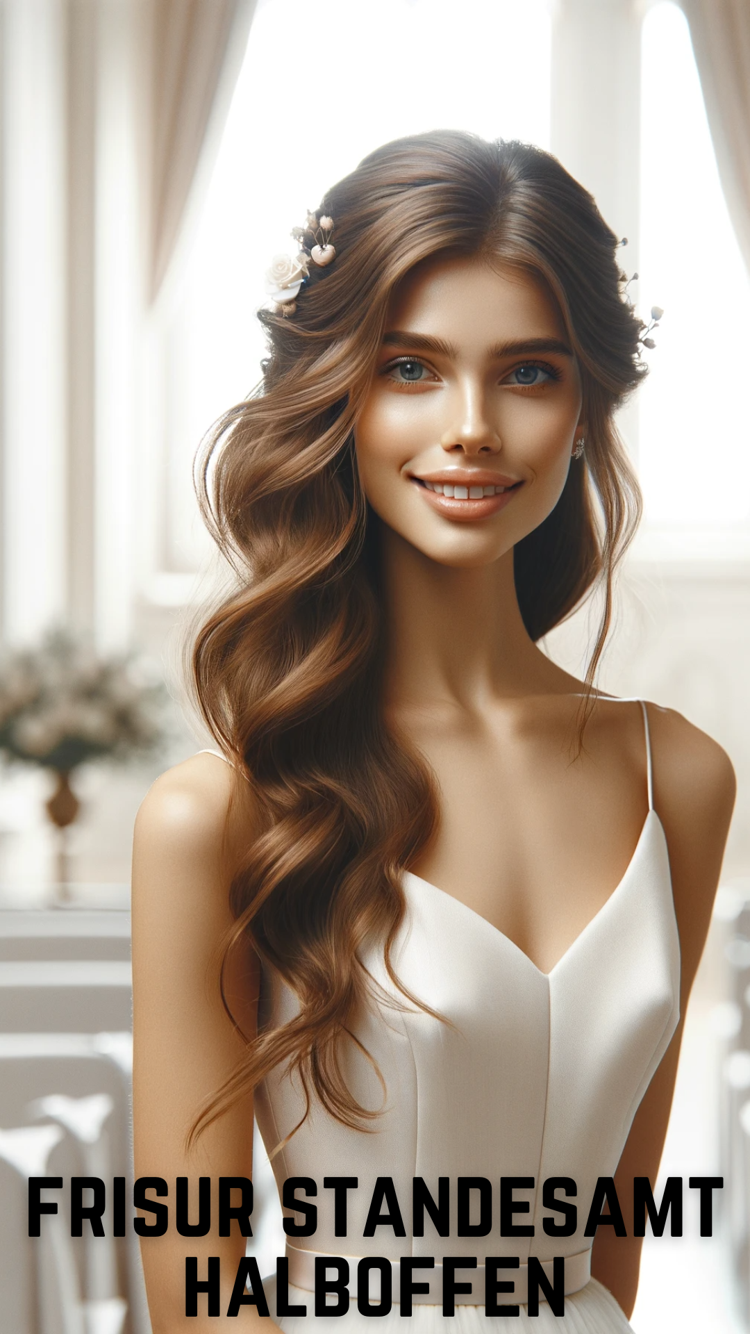 frisur standesamt halboffen