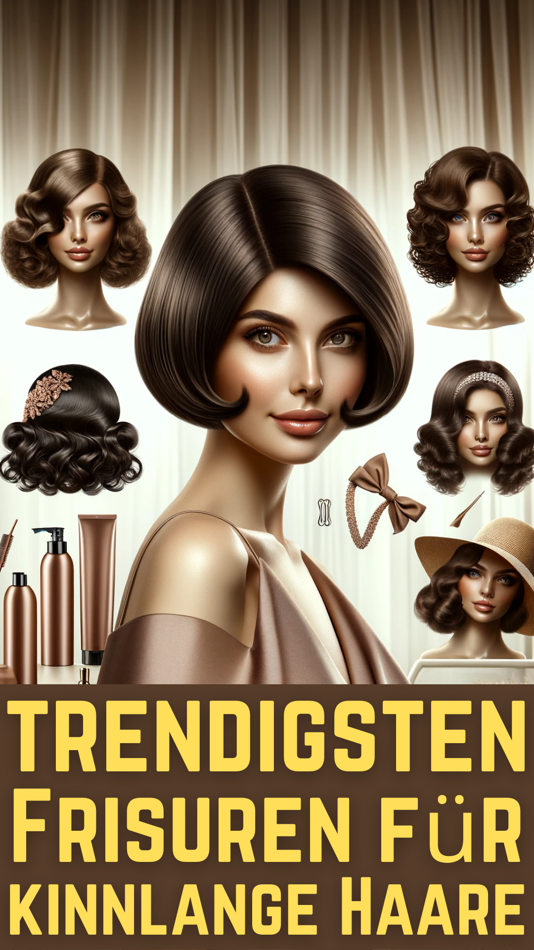 trendigsten Frisuren für kinnlange Haare