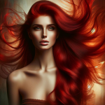 Entdecken Sie das Geheimnis langer roter Haare: Warum sie mehr als nur eine Haarfarbe sind