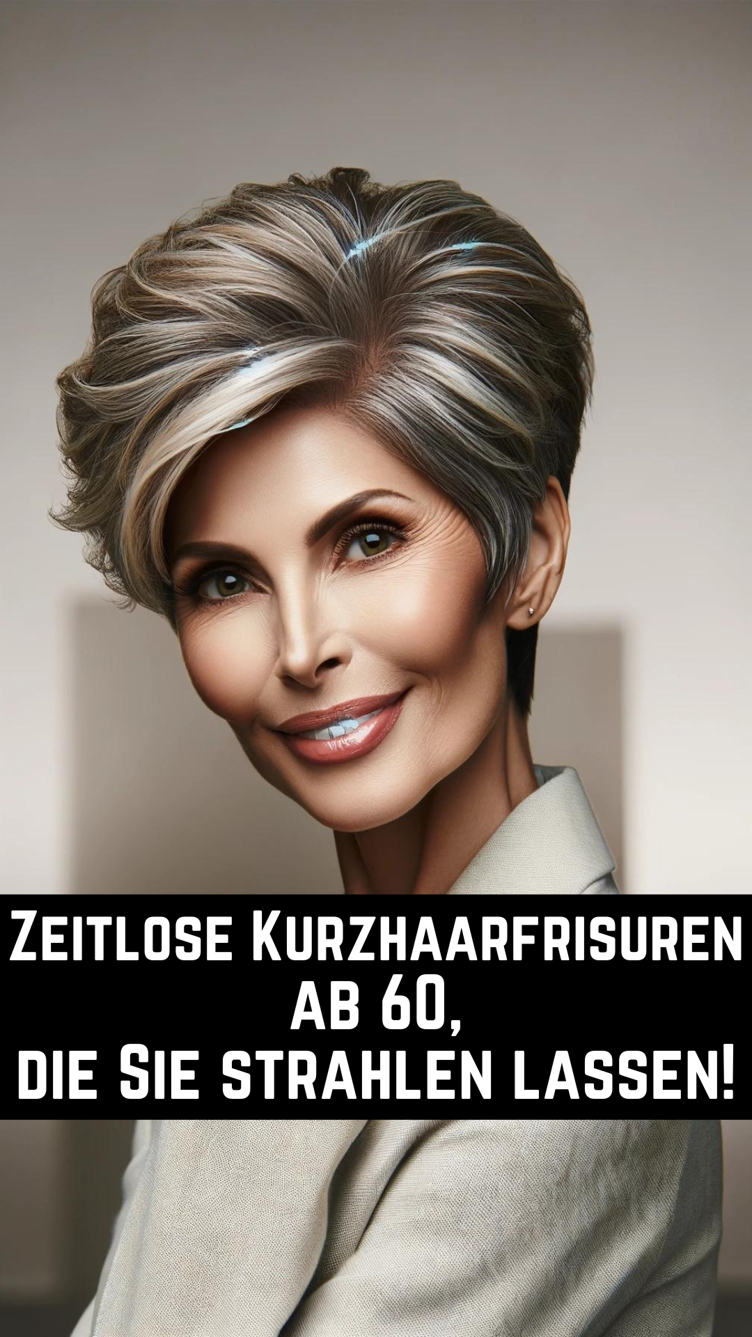 Zeitlose Kurzhaarfrisuren ab 60, die Sie strahlen lassen!