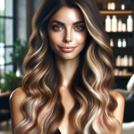 Entdecke das Geheimnis perfekter Haarfarbe: Balayage für braune Haare, die in Blond erstrahlen