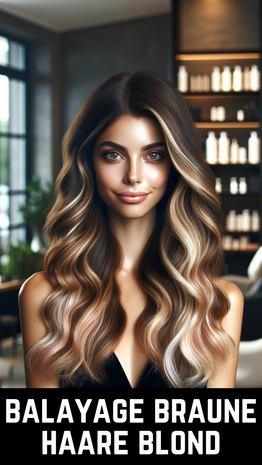 Entdecke das Geheimnis perfekter Haarfarbe: Balayage für braune Haare, die in Blond erstrahlen