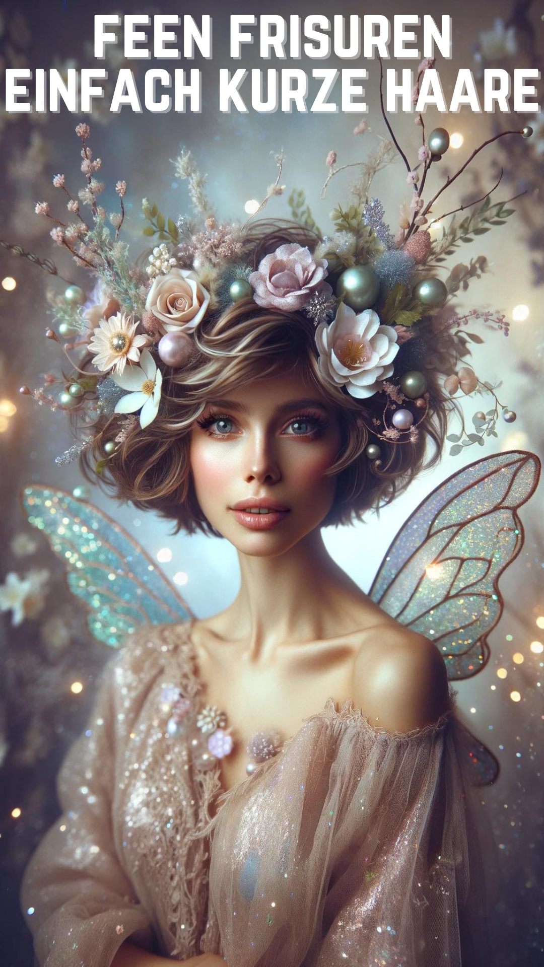 feen frisuren einfach kurze haare