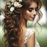 Traumhafte Brautfrisuren Halboffen – Entdecke den perfekten Look für deinen großen Tag
