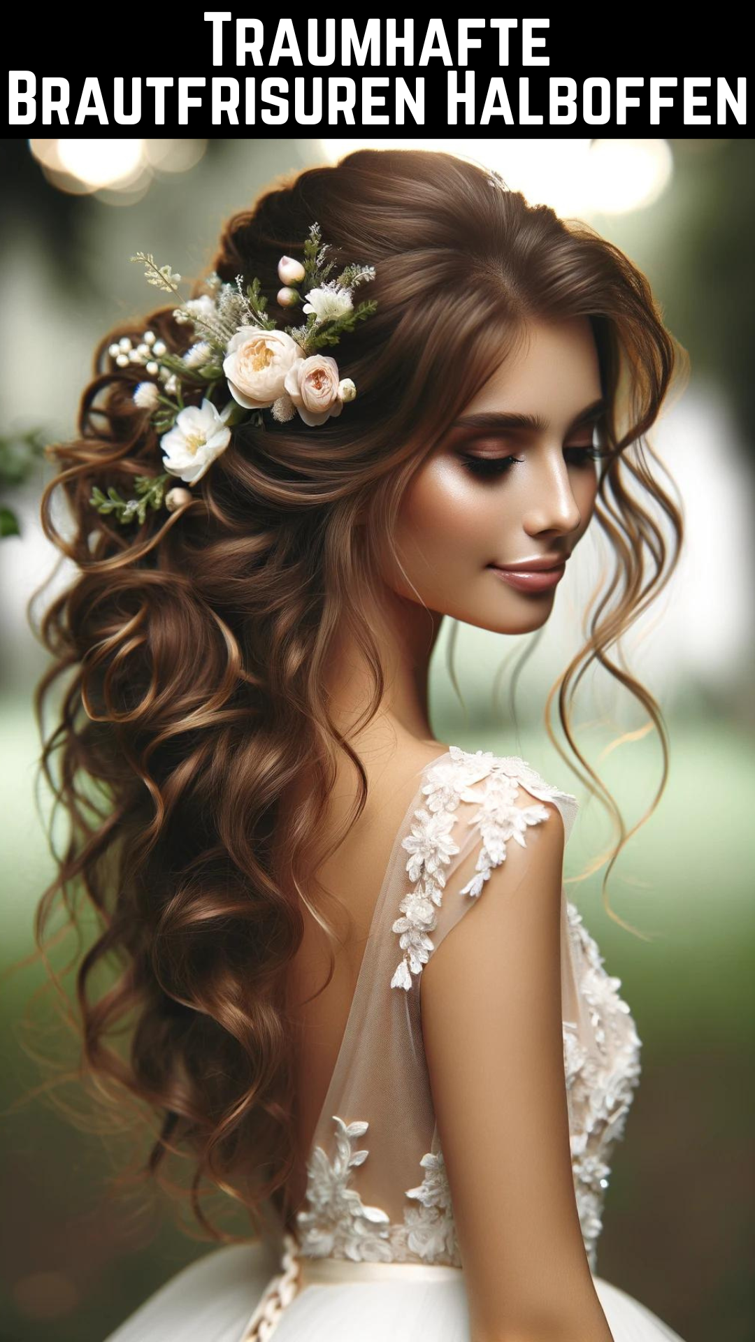 Traumhafte Brautfrisuren Halboffen – Entdecke den perfekten Look für deinen großen Tag