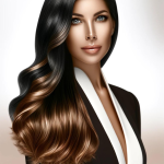 Dunkelbraunes Haar wie nie zuvor: Entdecken Sie die Magie von Balayage