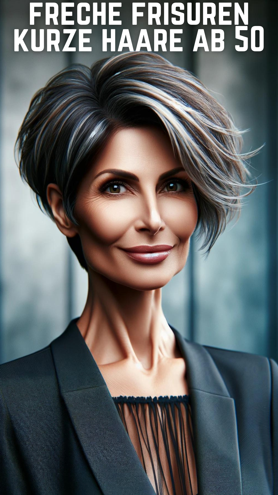 freche frisuren kurze haare ab 50