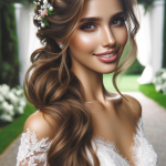 Die ultimative Anleitung für die perfekte halboffene Frisur zur Hochzeit: Ein Traum für jede Braut
