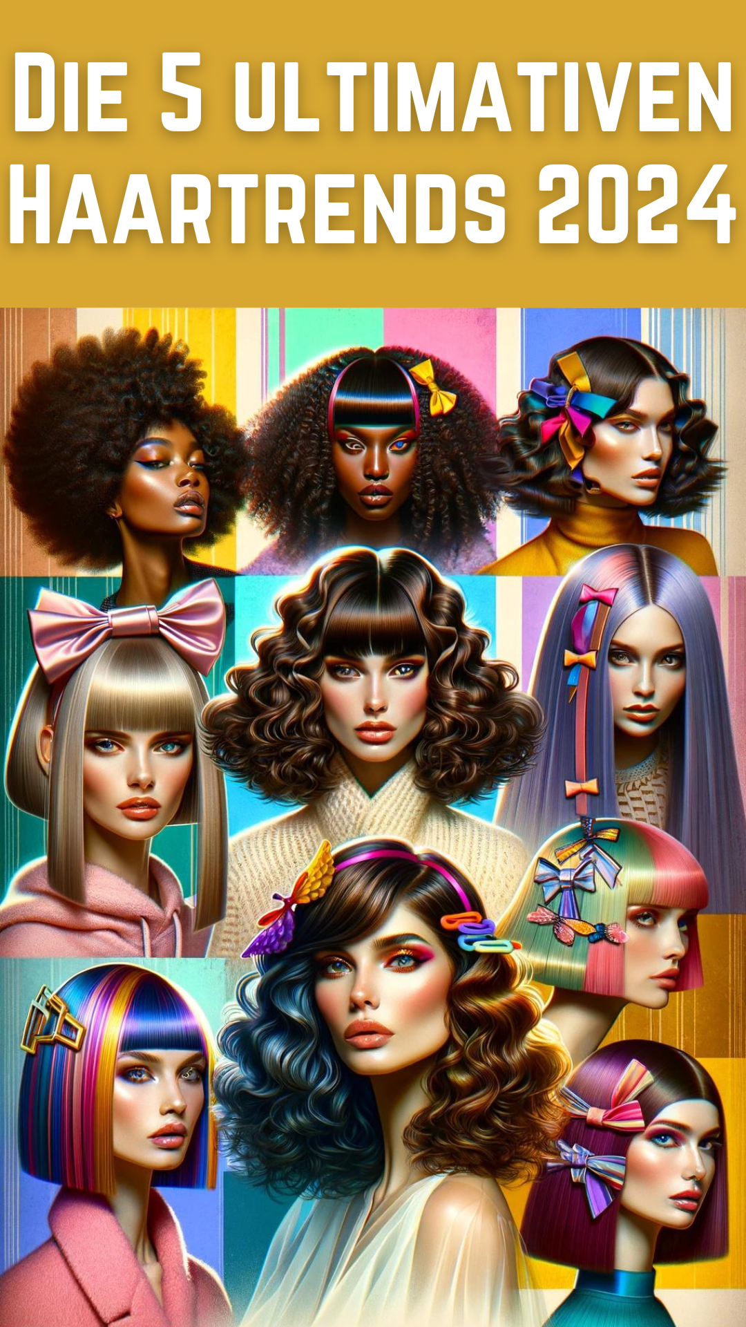 Die 5 ultimativen Haartrends 2024