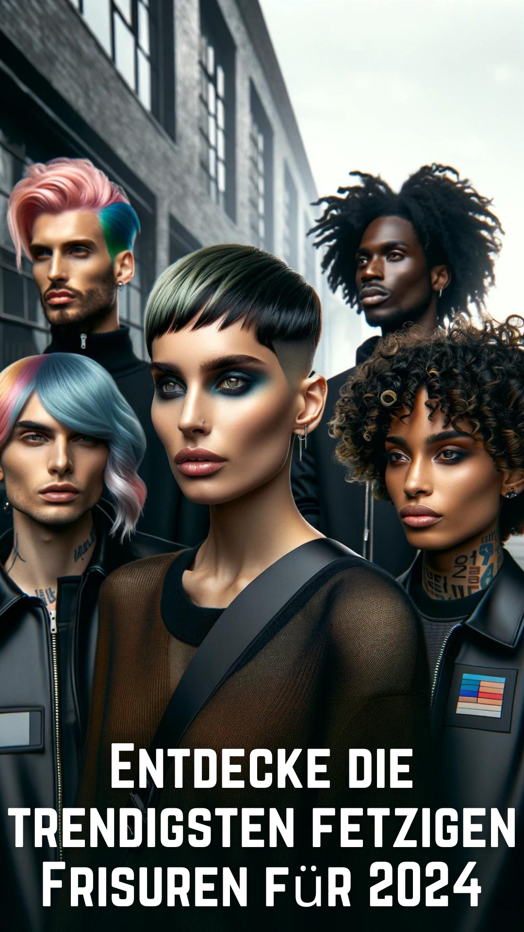 Entdecke die trendigsten fetzigen Frisuren für 2024