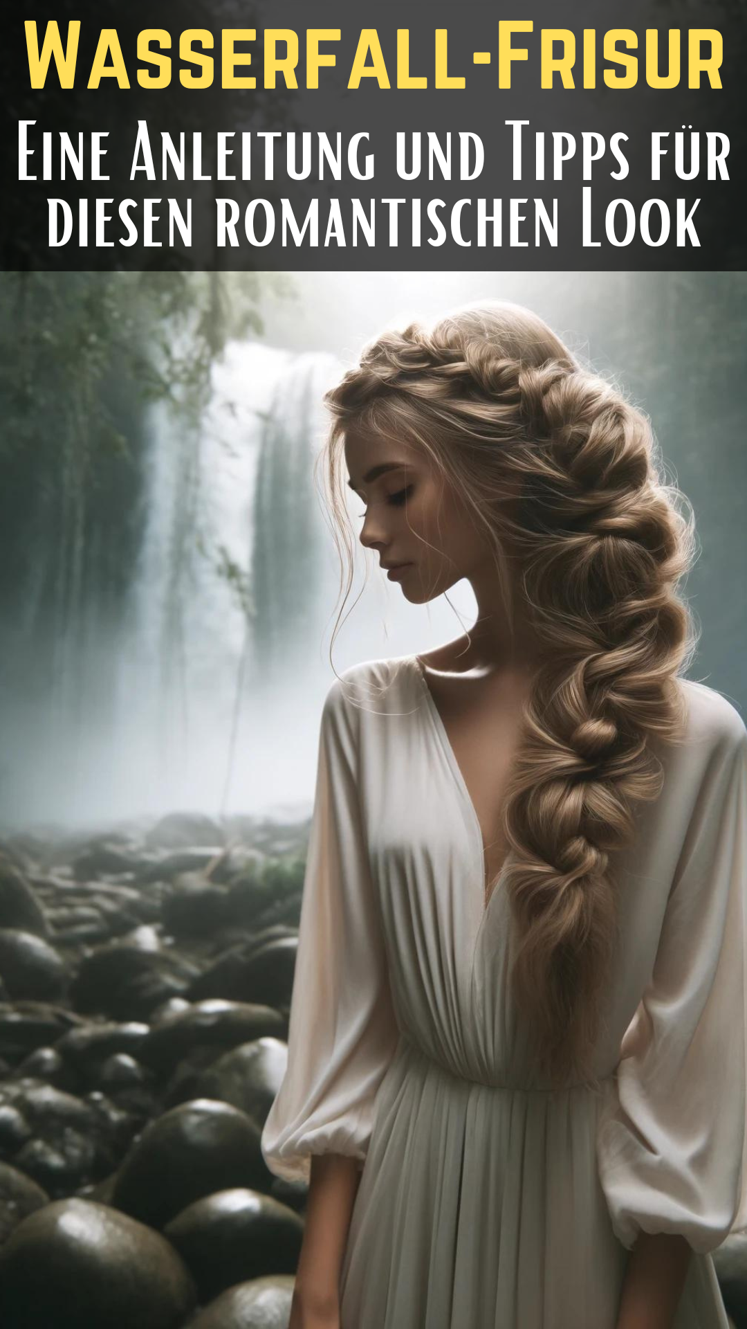 Wasserfall-Frisur: Eine Anleitung und Tipps für diesen romantischen Look