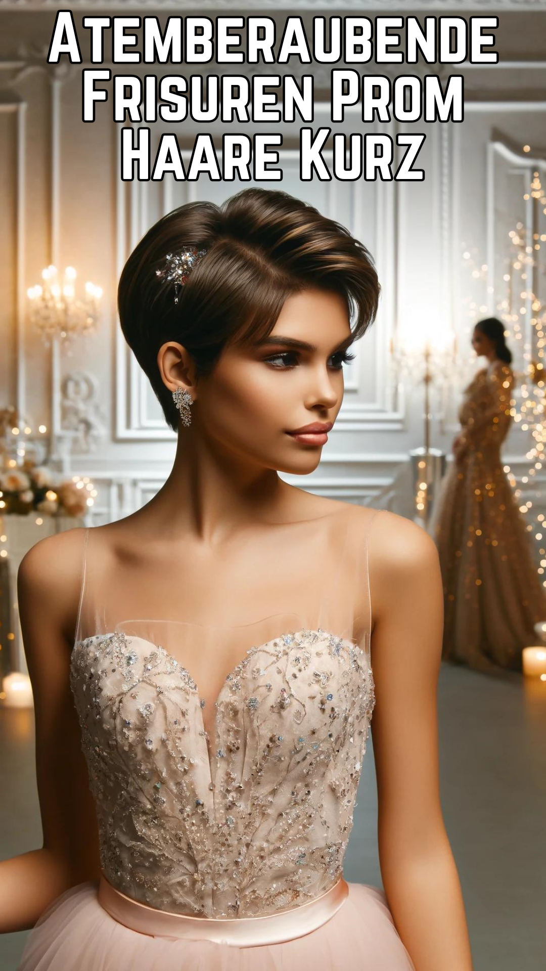 Atemberaubende Frisuren Prom Haare Kurz