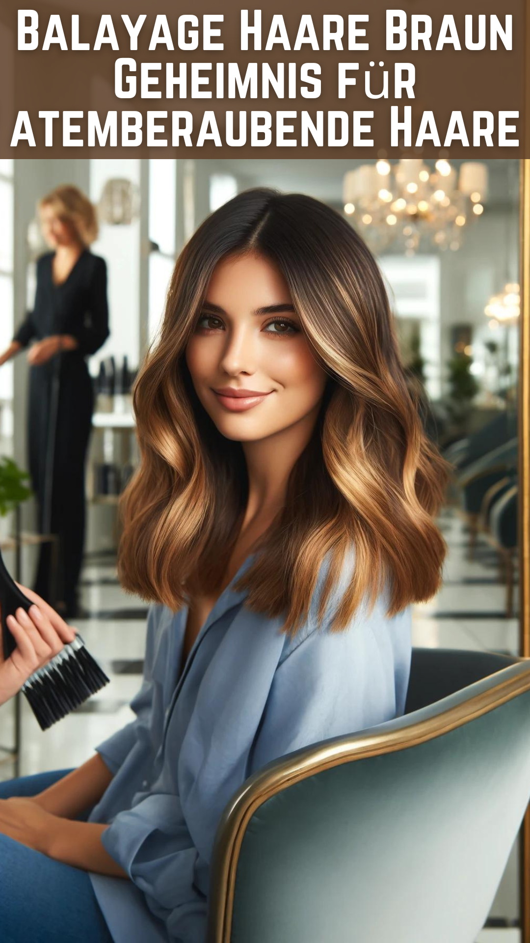 Balayage Haare Braun Geheimnis für atemberaubende Haare