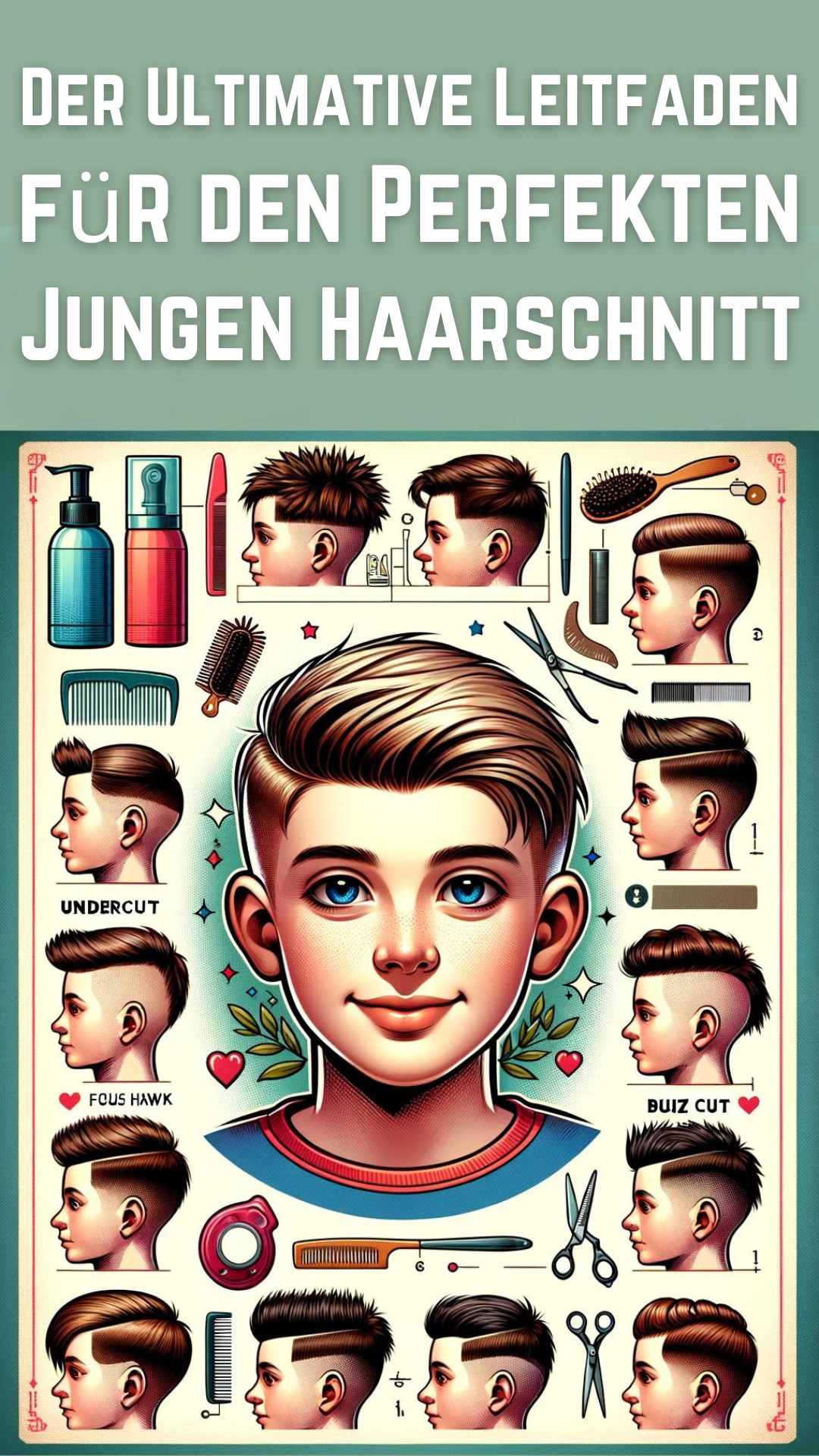 Der Ultimative Leitfaden für den Perfekten Jungen Haarschnitt
