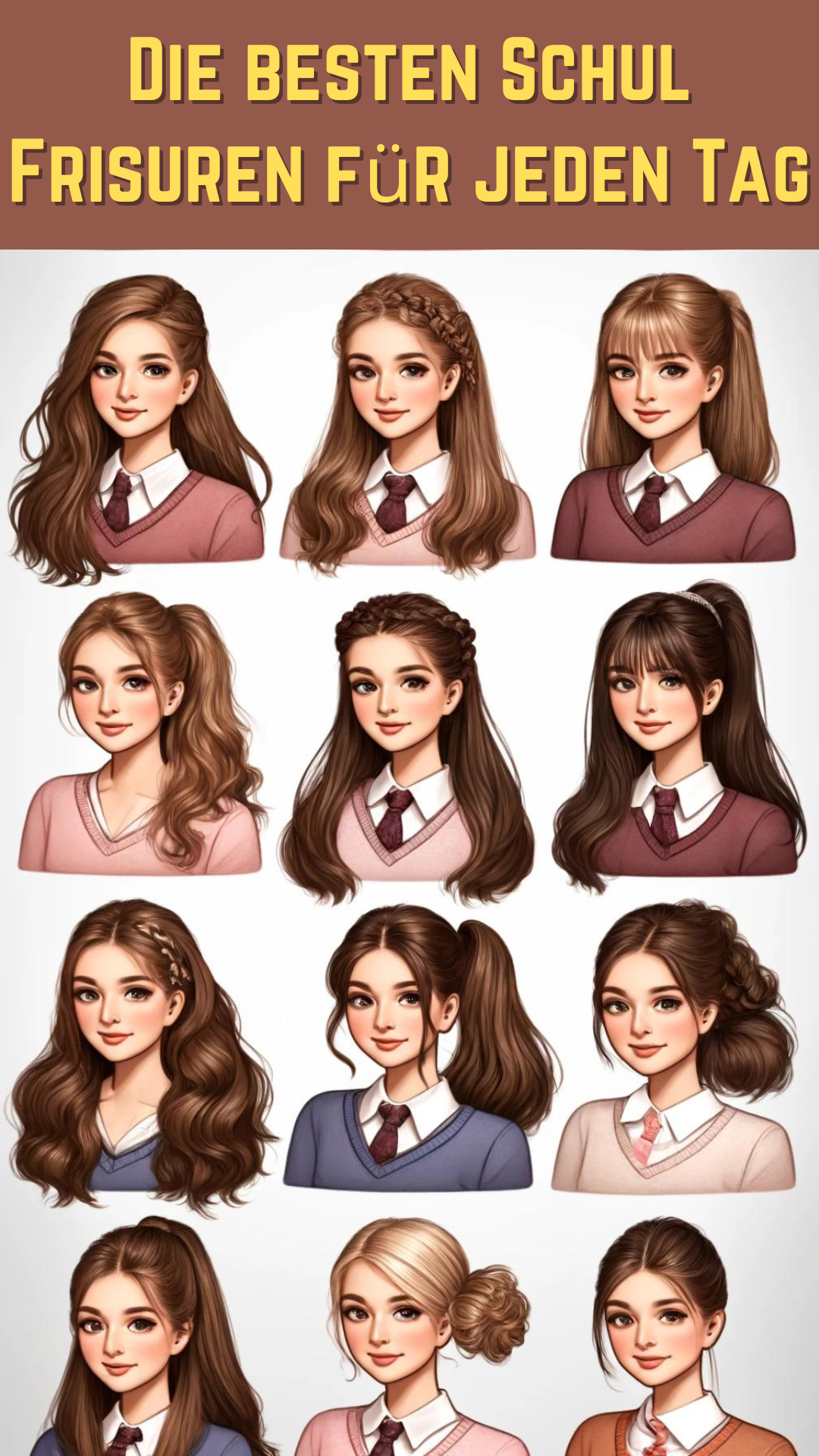 Die besten Schul Frisuren für jeden Tag