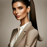 Entdecke den Charme des Sleek Zopf für einen stilvollen Look