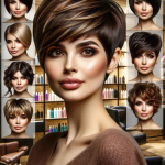 Entdecke den perfekten Pixie Cut für ein rundes Gesicht