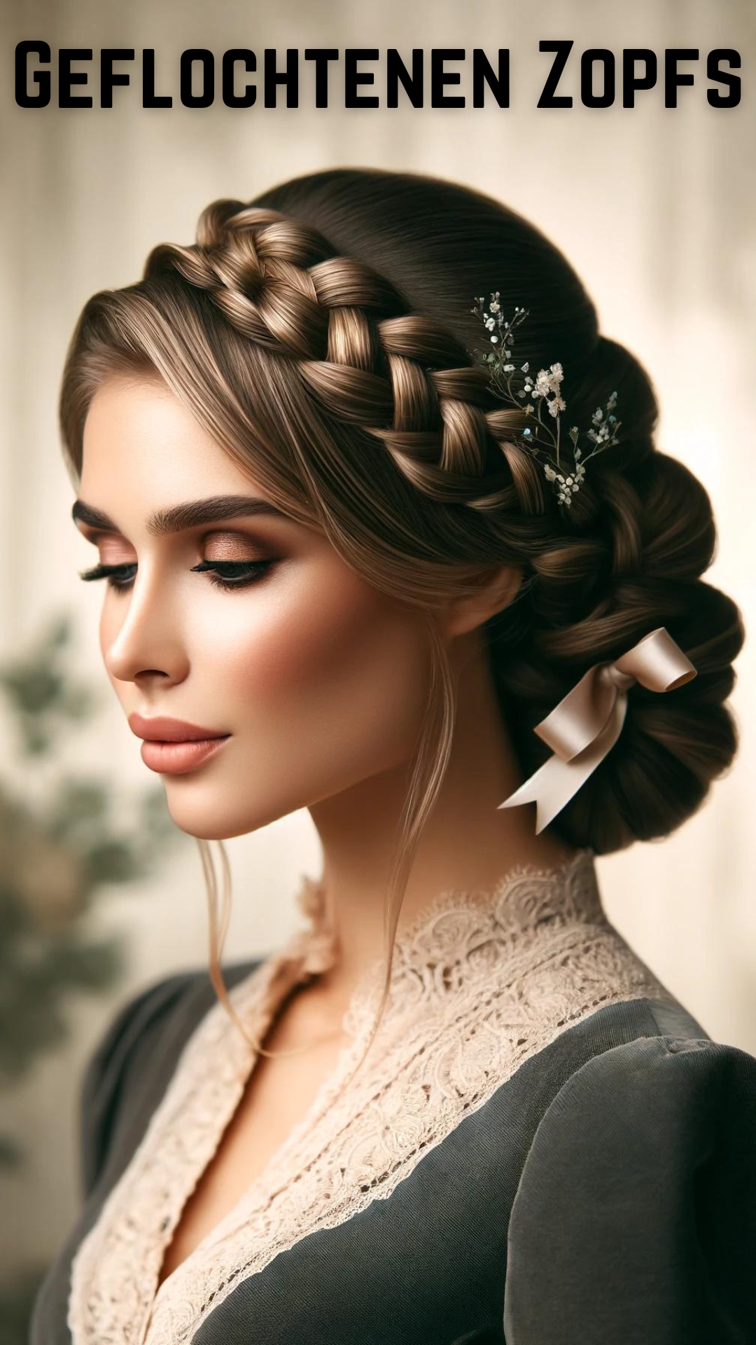 Geflochtenen Zopfs