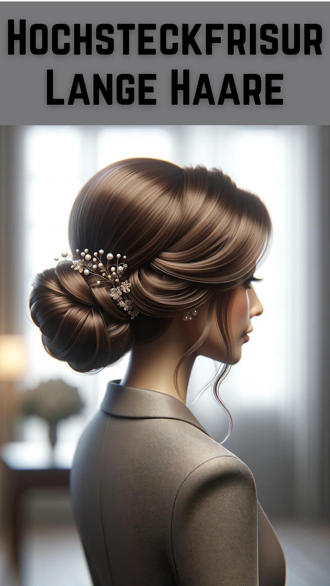 Hochsteckfrisur Lange Haare