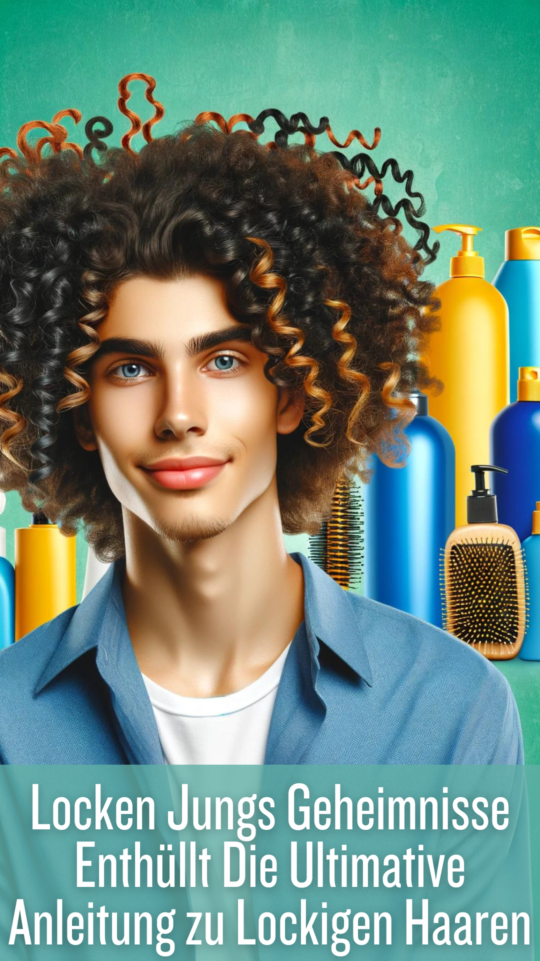 Locken Jungs Geheimnisse Enthüllt Die Ultimative Anleitung zu Lockigen Haaren