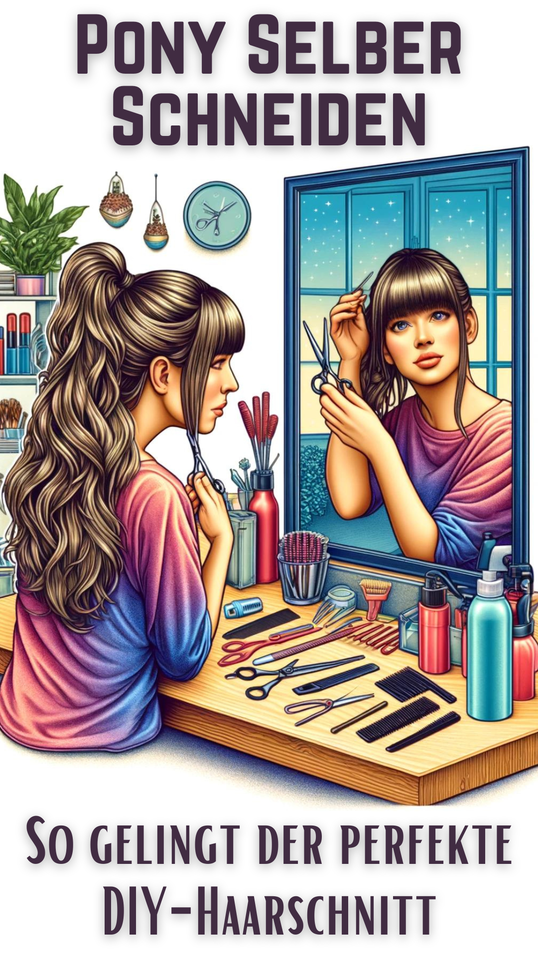 Pony Selber Schneiden