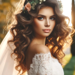 Traumhafte Brautfrisur Frisuren mit Locken für Deinen großen Tag