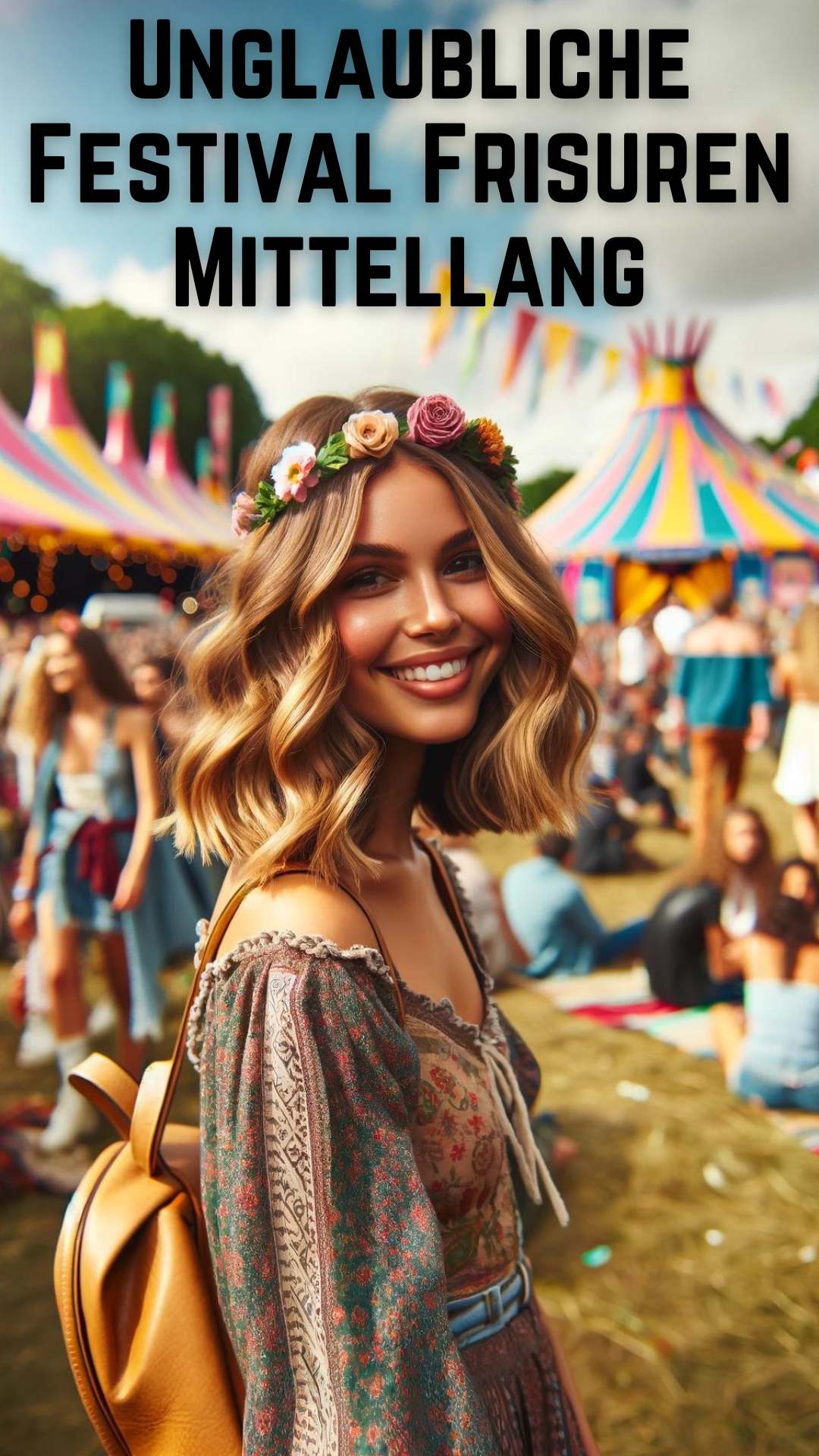 Unglaubliche Festival Frisuren Mittellang